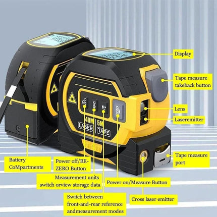 Laser Tape Measure, Laser Measuring Tool – image 4