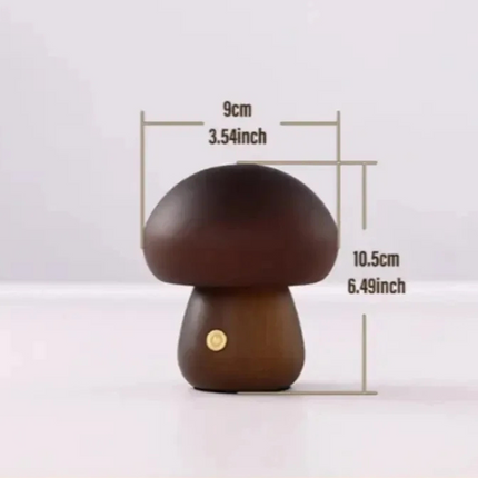 Table Lamp Mushroom Night Light, Rechargeable Cordless Lamp with Touch Control – image 10