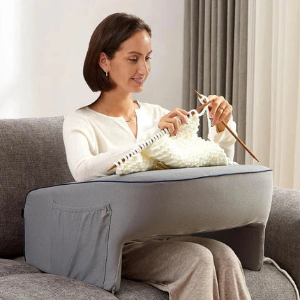 Lap Desk for Bed, Memory Foam Lap Pillow