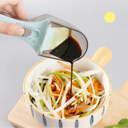 Adjustable Measuring Cup 2 Piece Set, Magnetic Measuring Spoon – image 4