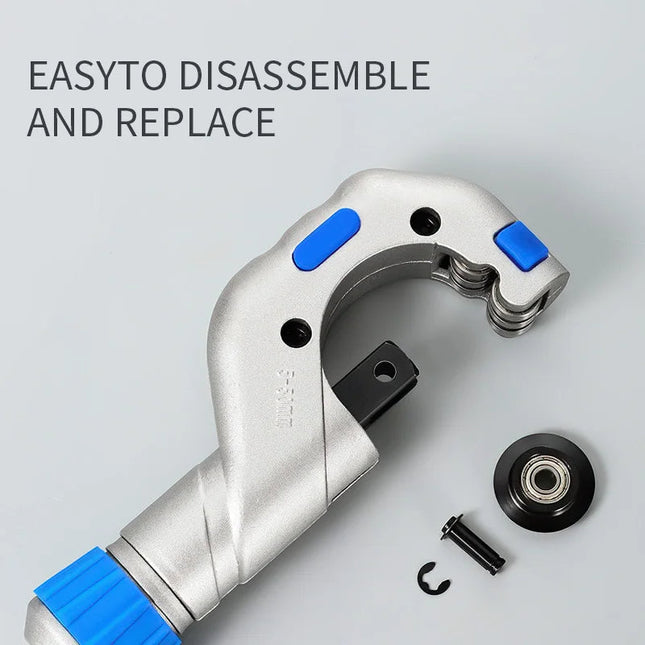 Heavy Duty Pipe Cutter, Adjustable Tubing Cutter with Rotating Mechanism