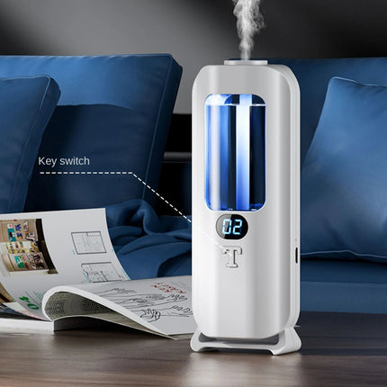 Essential Oil Diffuser with 5 Spray Modes, Rechargeable Aromatherapy Diffuser with LED Display, Wall Mount Car Diffuser