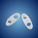 Tuzwa Adjustable Silicone Toe Spacers for Bunions & Hammertoes – Soft Reusable Toe Separators for Alignment, Cushioning & Comfort