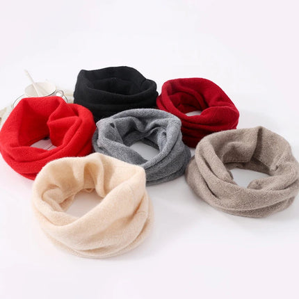 Merino Wool Scarf for Women, Wool Neck Gaiter for Cold Weather