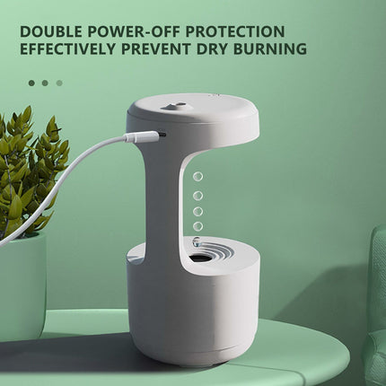 Anti Gravity Humidifier, Ultrasonic Humidifier with Auto Shut Off