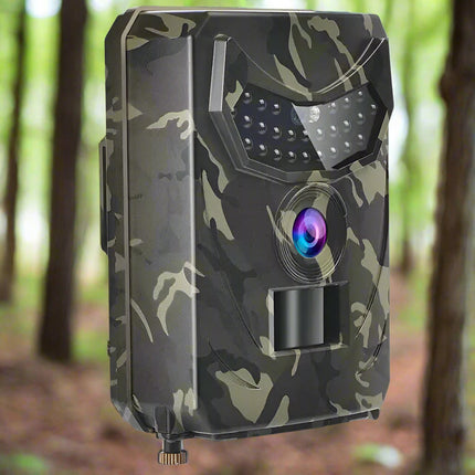 Trail Camera 12MP with Night Vision, Waterproof Game Camera with Motion Trigger