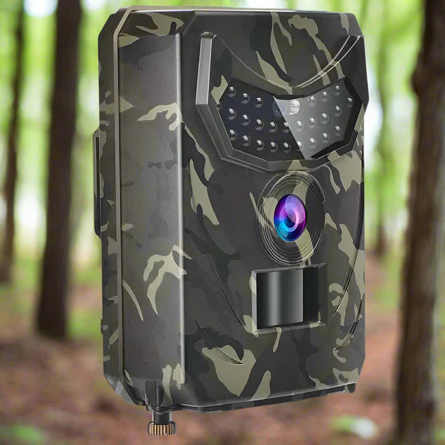 Trail Camera 12MP with Night Vision, Waterproof Game Camera with Motion Trigger