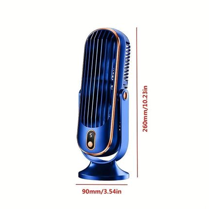 Rechargeable Battery Powered Fan for Camping, Mini AC Cooling Fan for Bedroom – image 4