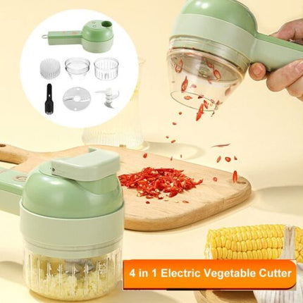 Electric Vegetable Chopper, Cordless Vegetable Slicer