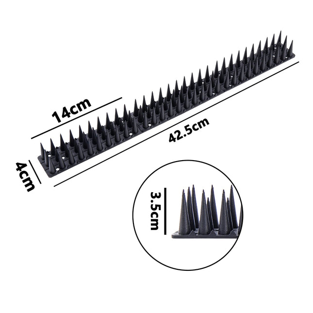 Bird Spikes for Outdoor Roof and Fence, Stainless Steel Bird Control Spikes