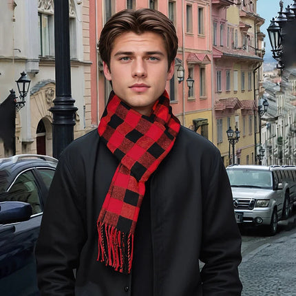 Cashmere Scarf for Men, Luxury Scarf Gift for Him