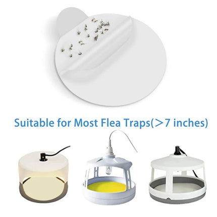 Bed Bug Trap Refill Glue Boards 12 Pack, 7.1 In Sticky Trap Replacement Pads for Dome Traps – image 4