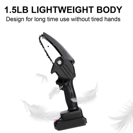 Electric Chainsaw for Branches, Battery Powered Chainsaw