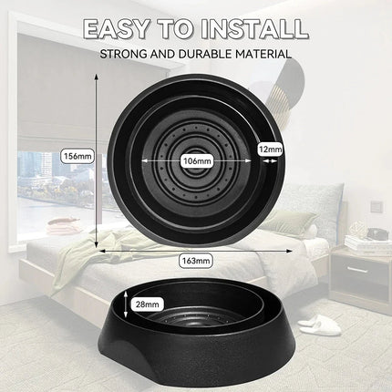 Bed Bug Traps for Furniture Legs, 4 Pack Bed Bug Interceptor Cups