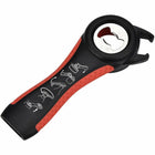 Bottle Opener 6 in 1, Jar Opener with Easy Grip Handles, Bottle Cap Opener for Pull Tabs and Safety Seals