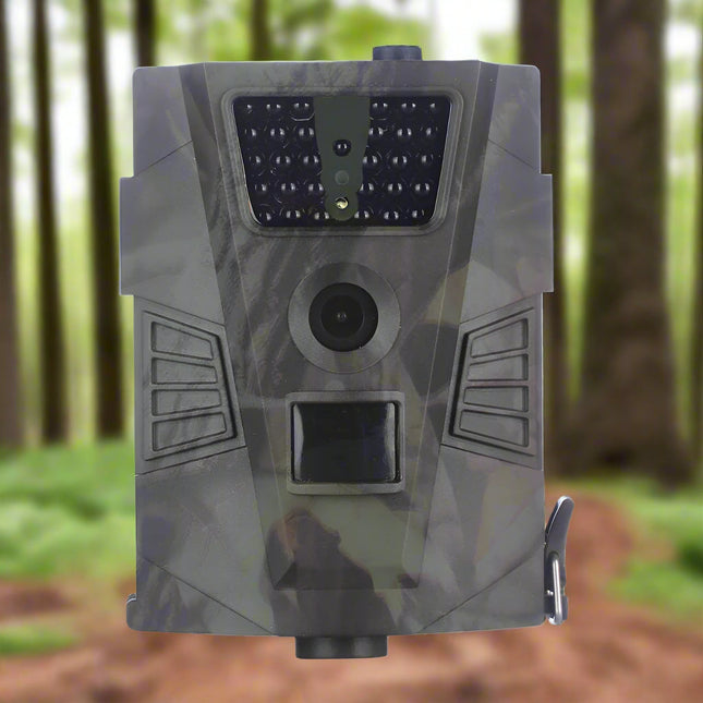 Trail Camera, Night Vision Game Camera, Weatherproof Hunting Camera for Wildlife Monitoring with Motion Detector