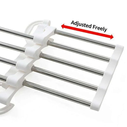 Non Slip Stainless Steel Clothes Hanger, Closet Hanger Organizer