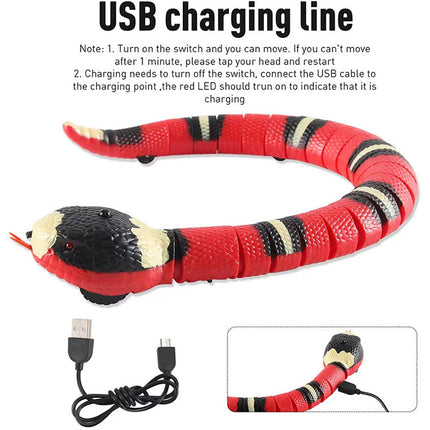 Interactive Cat Toys, Snake Toy for Cats with Infrared Sensors and Flashing Eyes – image 6