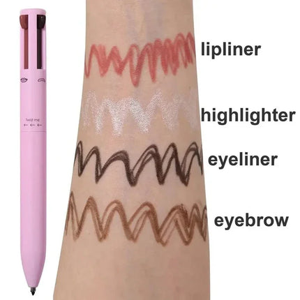 Waterproof Eye Pencil 4 in 1, Waterproof Eyeliner