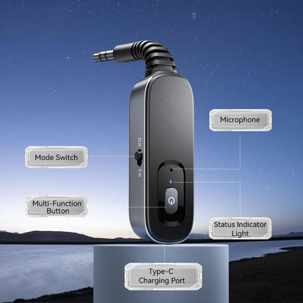Dual Mode Bluetooth Transmitter Receiver, Bluetooth Adapter for Headphones – image 6