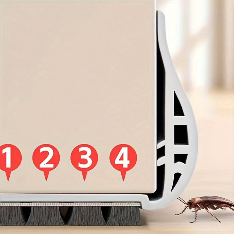 Tuzwa Adjustable Door Draft Stopper – 93cm Under Door Draft Blocker, Noise & Dust Insulation with Foam Filling
