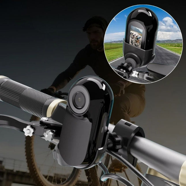 Action Camera Waterproof, Waterproof Action Camera for Helmet and Bike, POV Sports Camera, Mini Video Recorder