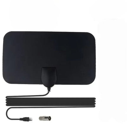 Indoor TV Antenna with 10 ft Cable, Digital TV Antenna for Smart TV, Long Range HDTV Antenna