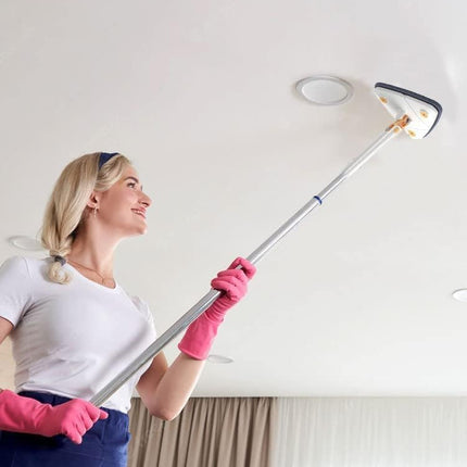 Spin Mop, Triangle Floor Mop for Walls Ceilings and Corners – image 5