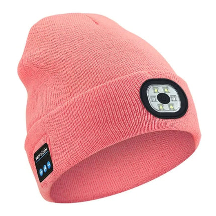 Bluetooth Beanie with Light, Headphone Beanie with LED Light – image 4