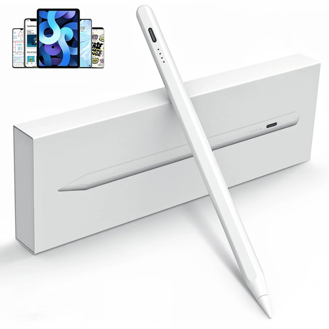 Stylus Pen for iPad, Magnetic Rechargeable iPad Pencil with Palm Rejection