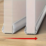 Tuzwa Adjustable Door Draft Stopper – 93cm Under Door Draft Blocker, Noise & Dust Insulation with Foam Filling
