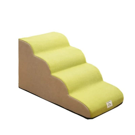 Dog Stairs for Bed, Soft Foam Pet Stairs Ramp with Non Slip Pet Steps