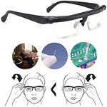 Tuzwa Adjustable Focus Glasses – Variable Focus Eyewear for Near & Far Viewing with Customizable Lens Adjustment