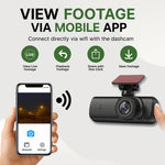 4K Ultra HD Dash Cam for Car with Night Vision & GPS Tracking | Compact Design for Reliable Coverage 4