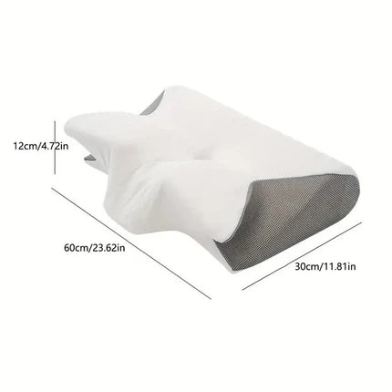 Side Sleeper Pillow with Armrests, Ergonomic Memory Foam Pillow with Neck Support – image 5
