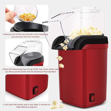 Hot Air Popcorn Maker Oil Free – image 4