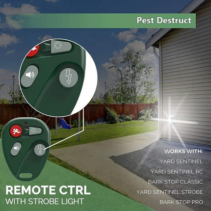 Bird Deterrent Device for Woodpeckers, Solar Bird Repeller with Flashing Light and Sonic Alarm – image 11