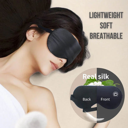 Silk Hot Compress Eye Mask – image 4