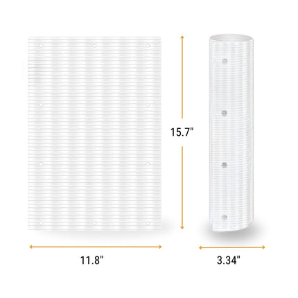 Squirrel Baffle for Trees 6 Pack, Bird Feeder Squirrel Guard and Chipmunk Deterrent – image 4