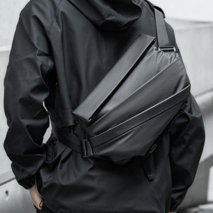 Crossbody Bag for Men, Waterproof Anti Theft Sling Bag with Hidden Pockets – image 4