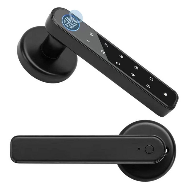 Smart Lock, Fingerprint Door Lock with Bluetooth App Control