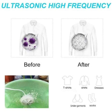 Portable Washing Machine for Travel and Dorm, Ultrasonic Jewelry Cleaner – image 5