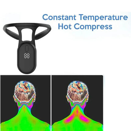 Neck Massager with Heat and Vibration, Lymphatic Massager – image 4