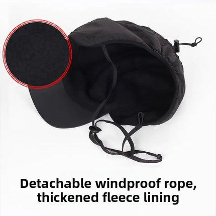 Winter Bomber Hat with Ear Flaps for Men and Women, Fleece Lined Water Repellent Trapper Hat, 4 Colors