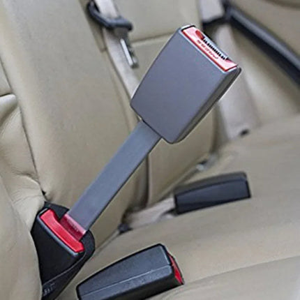 Seat Belt Extender for Cars, 11 Inch Rigid Seat Belt Extension with Click In Buckle, Universal Car Seat Belt Extender
