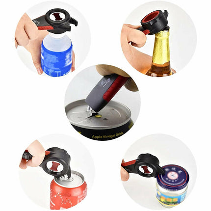 Bottle Opener 6 in 1, Jar Opener with Easy Grip Handles – image 4