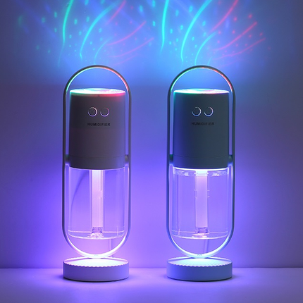 Ultrasonic Humidifier with Projection Night Light, Cool Mist Humidifier for Bedroom – image 4