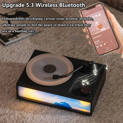 Rechargeable Wireless Speaker with Scent Disc, Portable Bluetooth Speaker with Aromatherapy Diffuser and Night Ligh – image 5