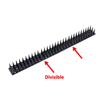 Bird Spikes for Outdoor Roof and Fence, 10 Pack Pigeon Spikes for Ledges and Sills