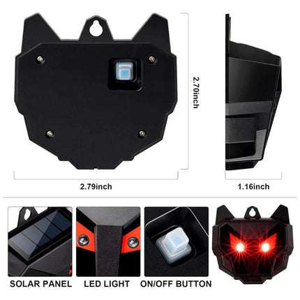 Deer Repellent for Yards, Solar Ultrasonic Animal Repeller 2 Pack – image 7